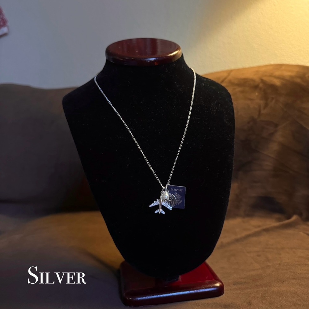 Silver Travel Necklace